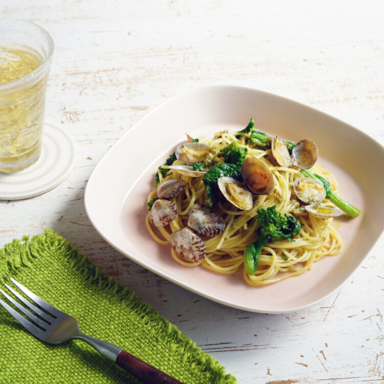 春を盛りつける 季節のパスタ