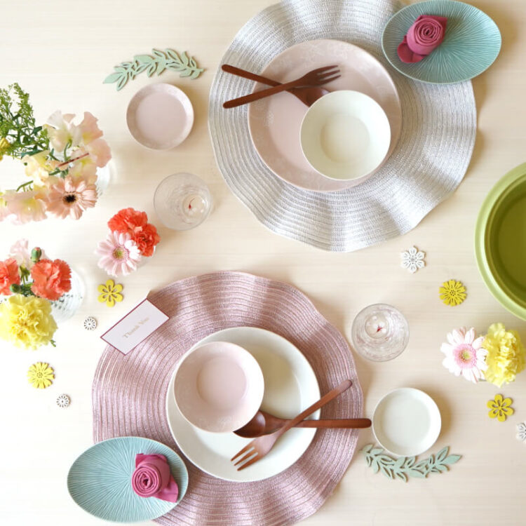 テーブルコーディネート_母の日