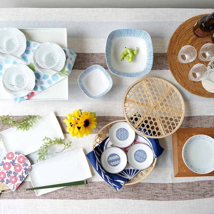 テーブルコーディネート_夏