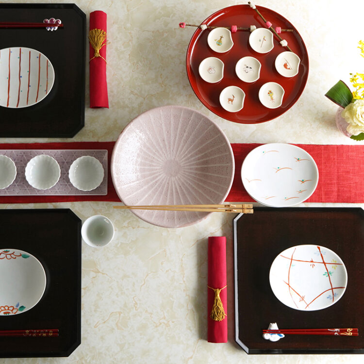 テーブルコーディネート_女正月を華やかに