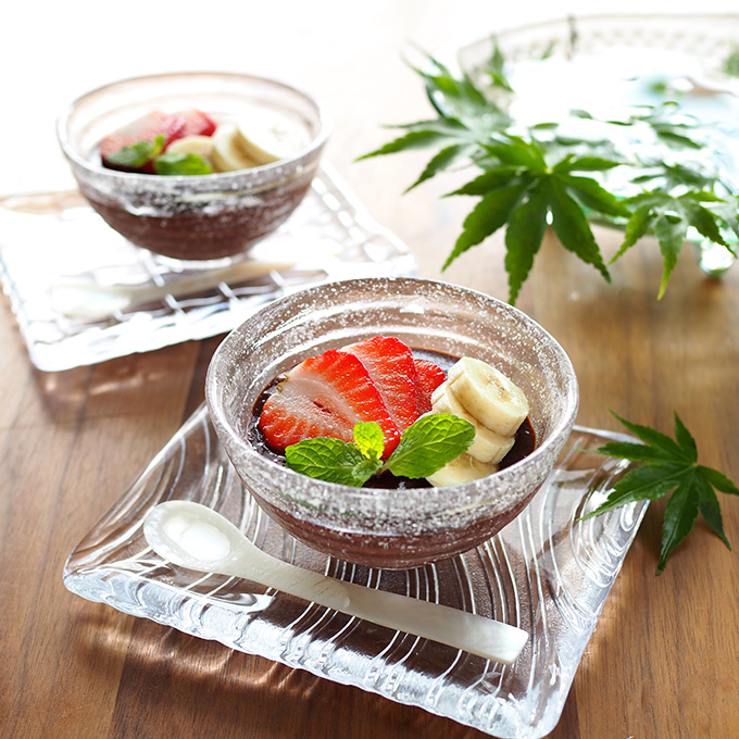 92_チョコバナナの とろける甘酒ムース