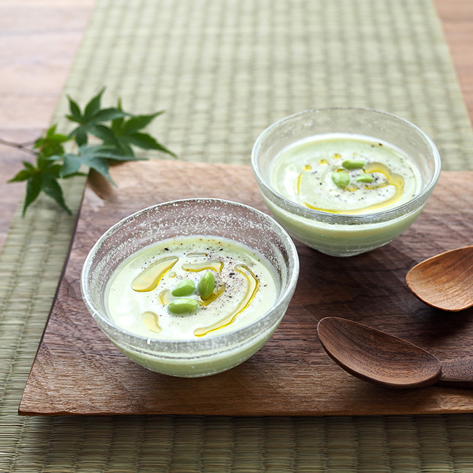 44_枝豆の冷製ポタージュスープ