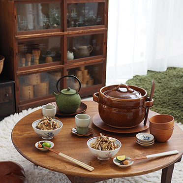 107_たっぷりきのこの炊き込みごはん