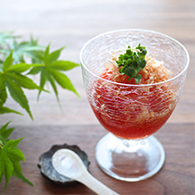 30_トマトのだし浸し