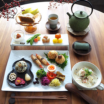 59_ごろっと長芋の 味噌豆乳スープ