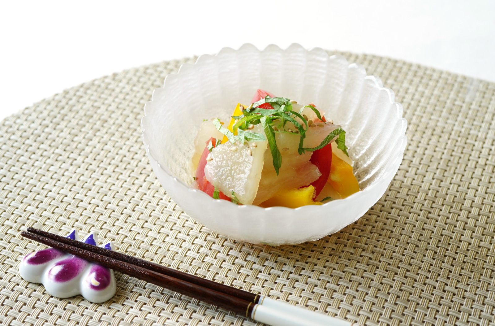 白磁さらさ銘々皿