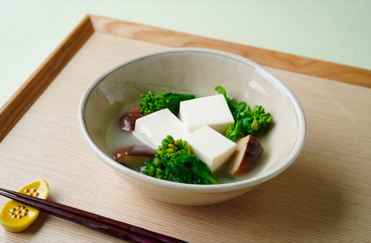 春野菜のあんかけ豆腐