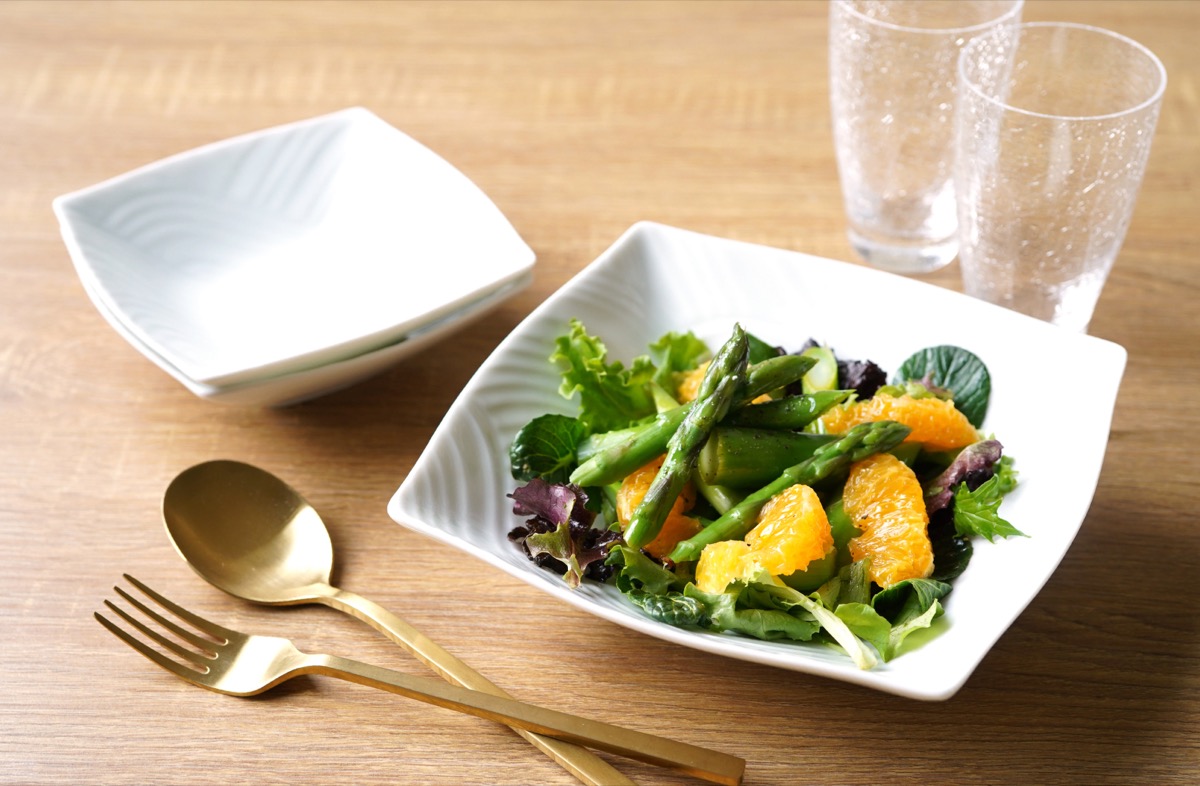 アスパラと伊予柑のサラダ