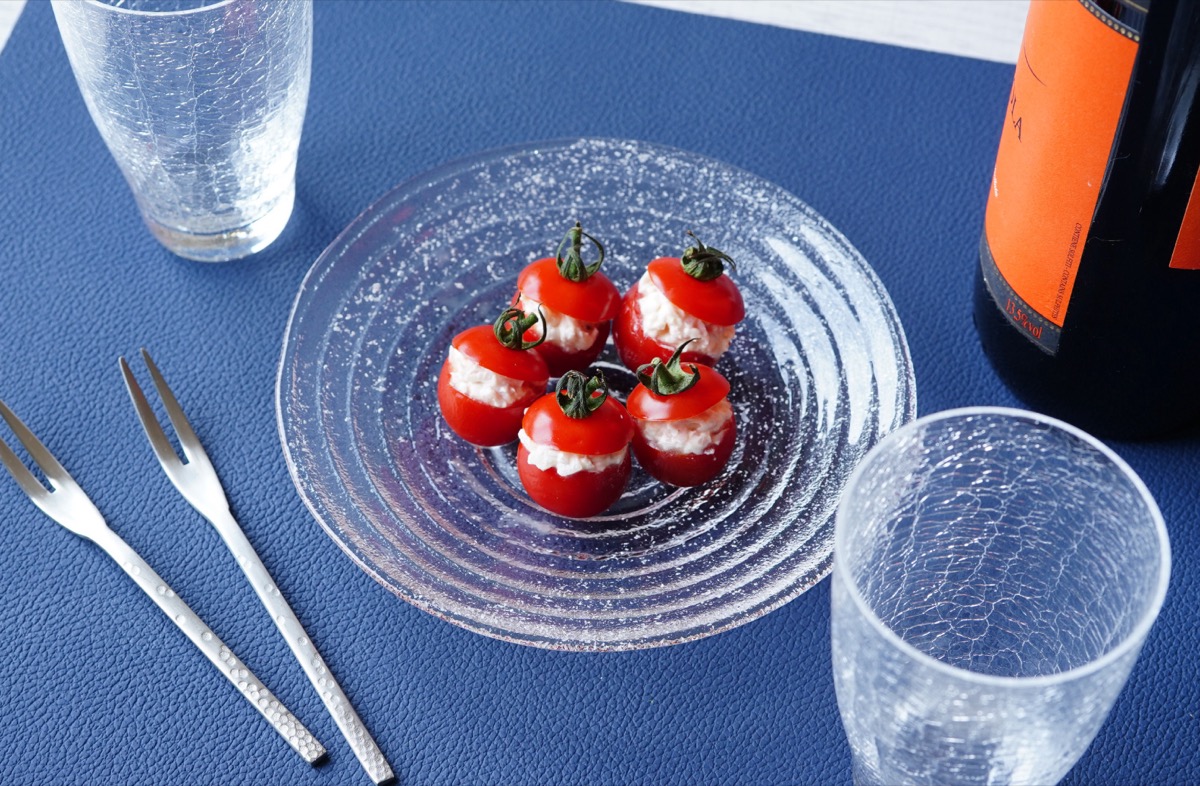 ミニトマトのファルシ