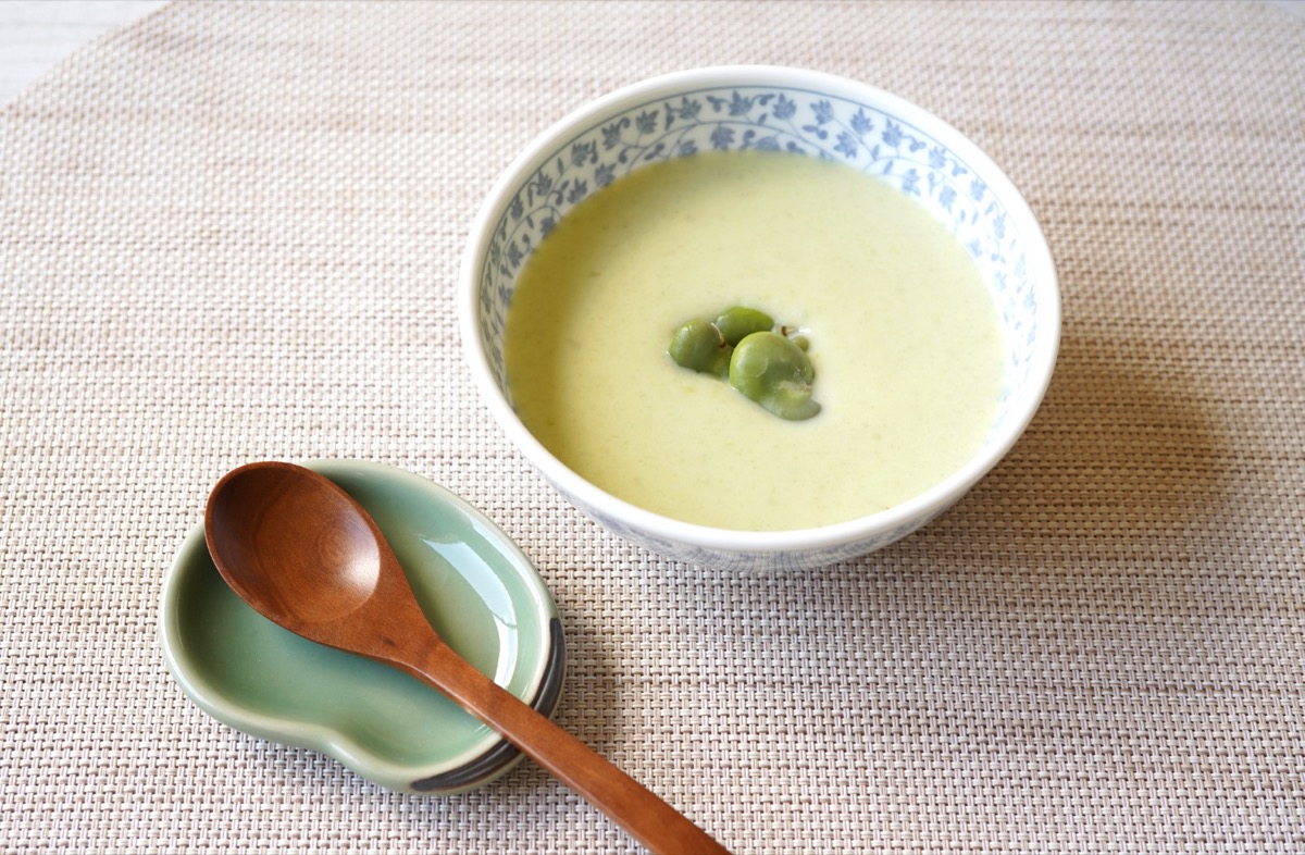 そら豆のポタージュ