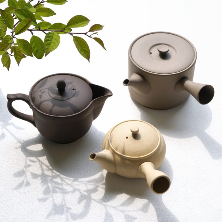 モダンな常滑急須