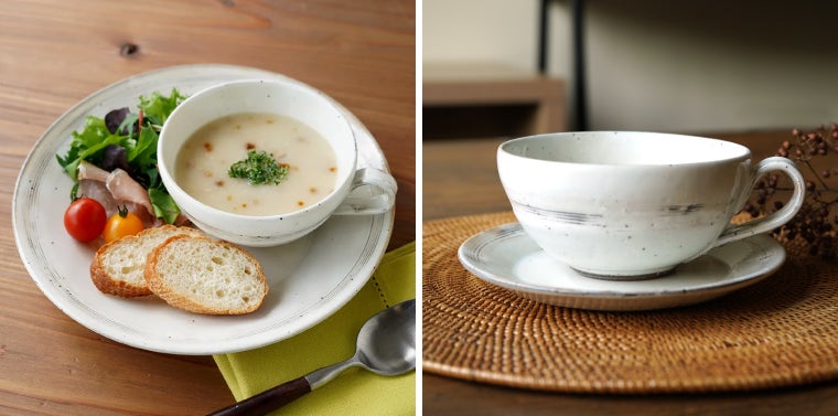 シンプルな浮雲皿