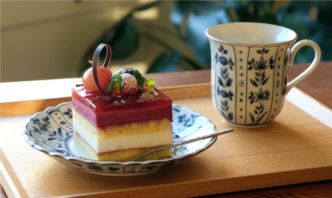 間取草花 銘々皿/間取草花 マグ