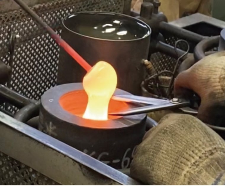 たち吉のガラスのうつわ 水音ができるまで