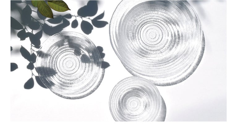 たち吉のガラスのうつわ 水音の特徴2