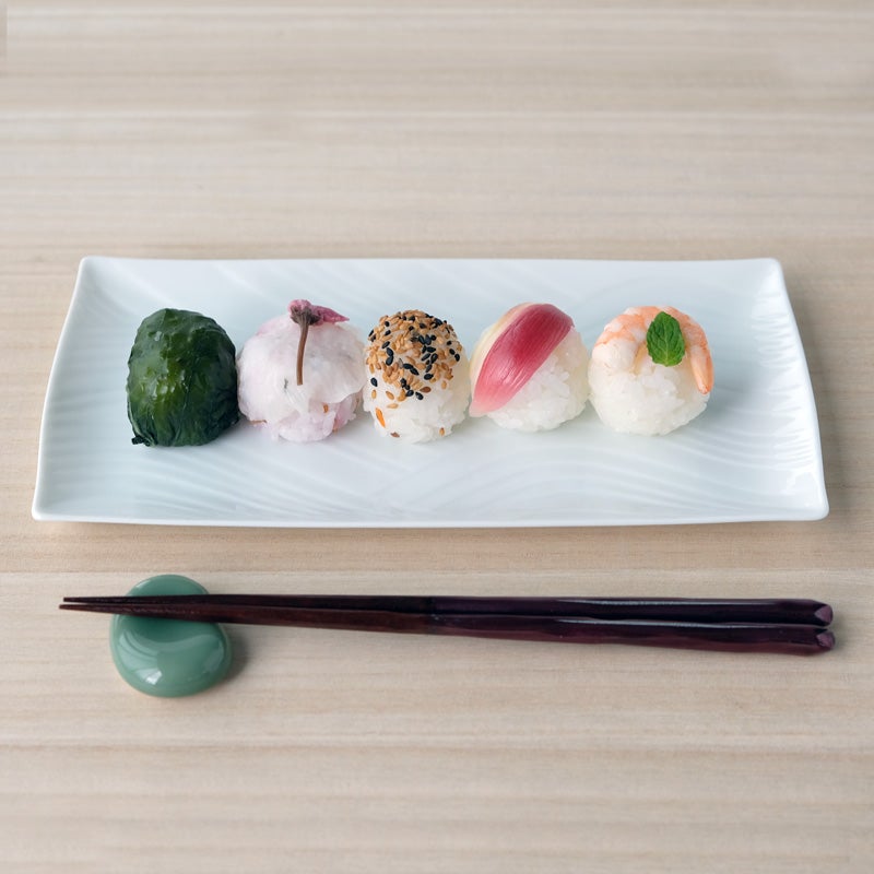 白磁さらさ角型