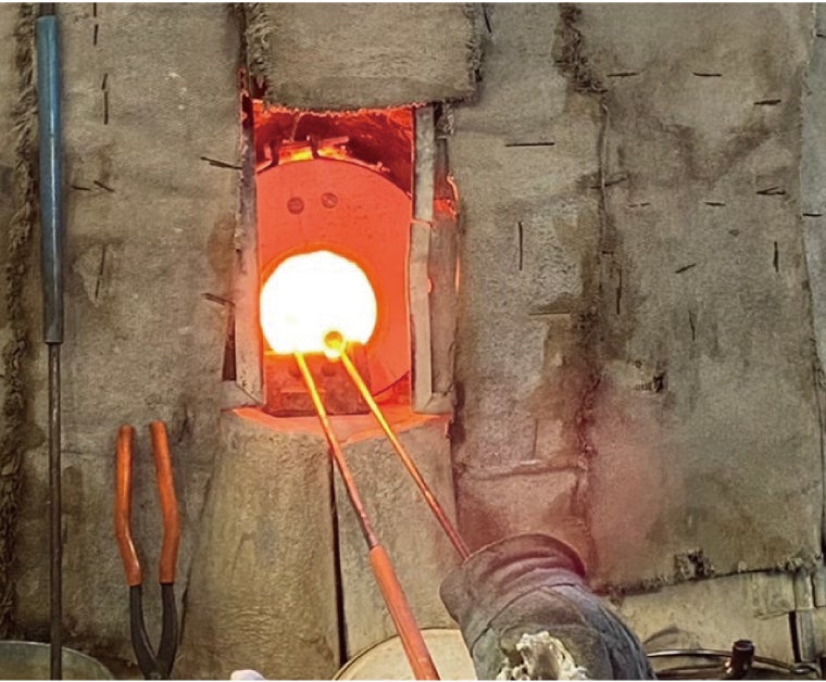 たち吉のガラスのうつわ 水音ができるまで