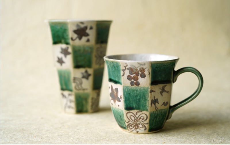 市松カップ 豊富なバリエーション